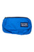 The Mystery Ranch Forager Hip Pack is a bright blue, zippered pouch with a black logo patch on the front. Its simple rectangular design and durable fabric make it perfect for outdoor adventures.