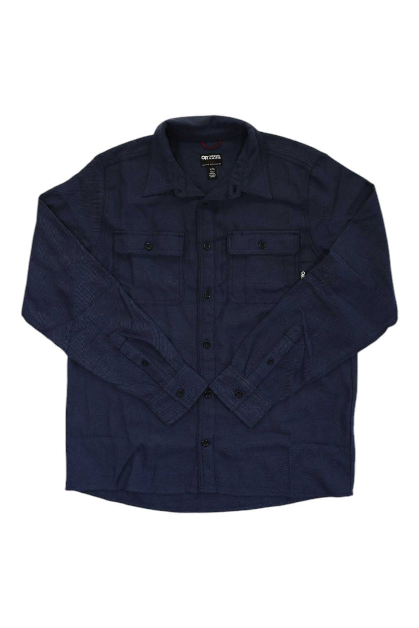 Outdoor Research Mens Feedback Flannel Twill Shirt Outdoor Research