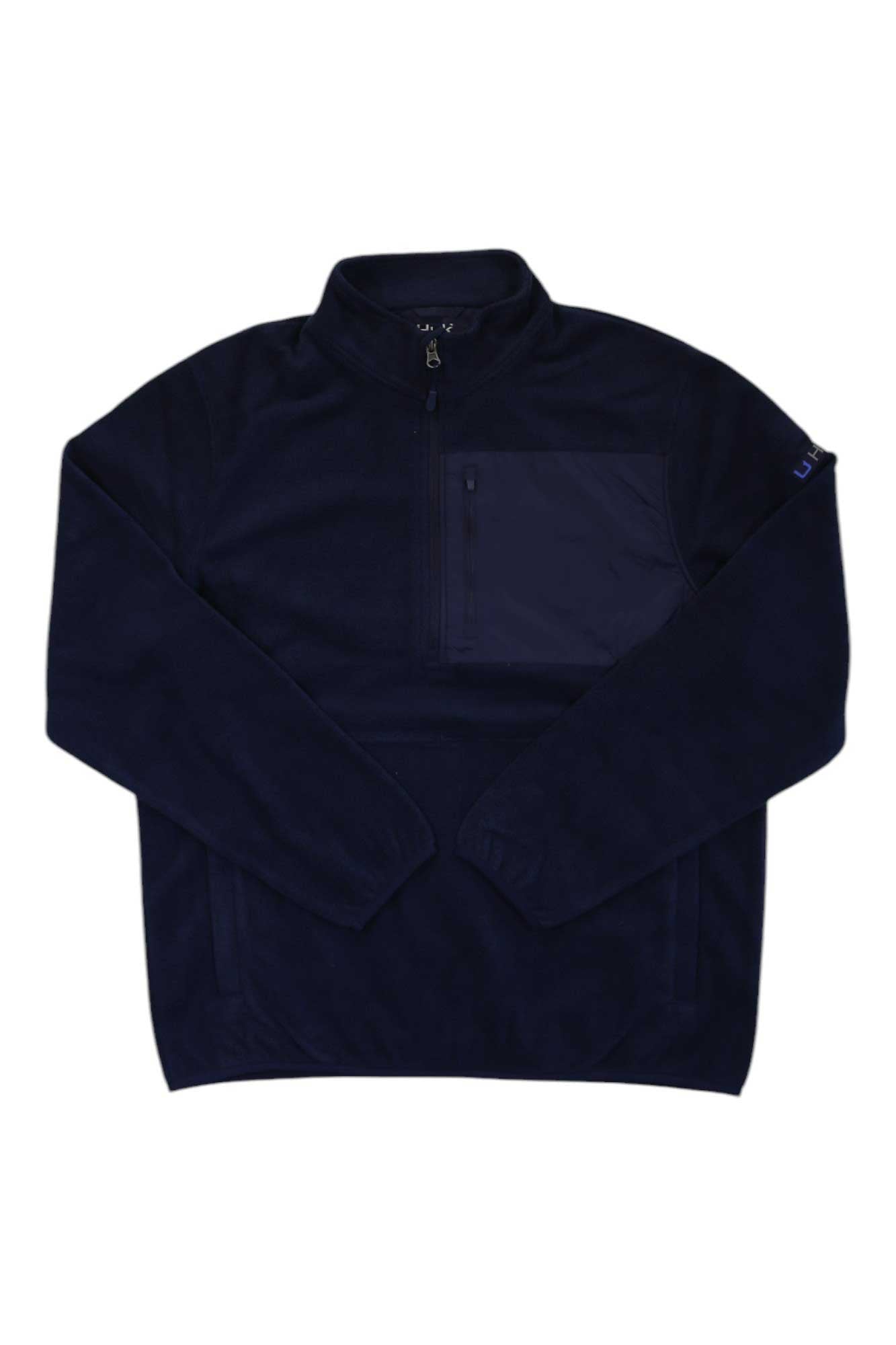 Huk Mens Alaska Fleece Pullover Top Huk