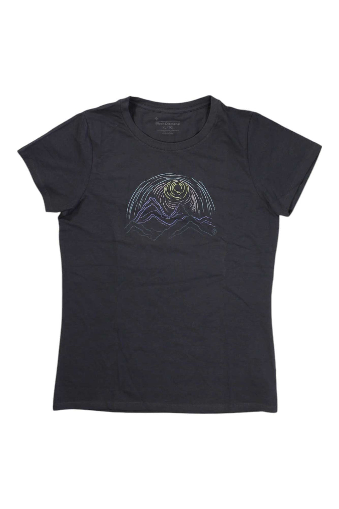Black Diamond Womens Summit Scribble Tee Black Diamond