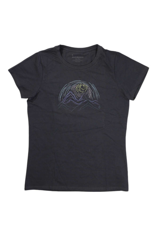 Black Diamond Womens Summit Scribble Tee Black Diamond