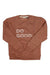 The Cotopaxi Women's Do Good Crew Sweatshirt is a brown, classic crew crafted from an organic cotton blend with "DO GOOD." printed in white on the chest.