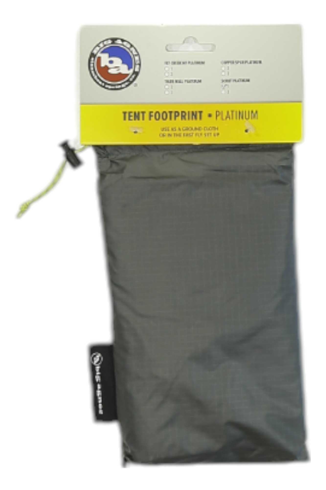 Big Agnes Scout 1 Platinum Footprint Big Agnes