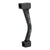 Black 30mm post-mount disc brake adaptor with two bolt holes