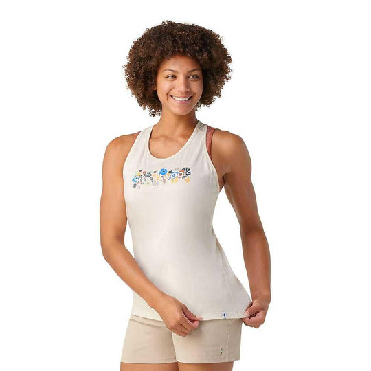 Smartwool Womens Floral Meadow Graphic Tank Smartwool