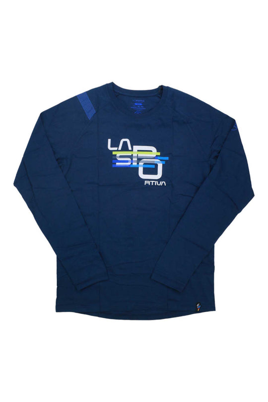 La Sportiva Mens Stripe Cube LS Shirt La Sportiva