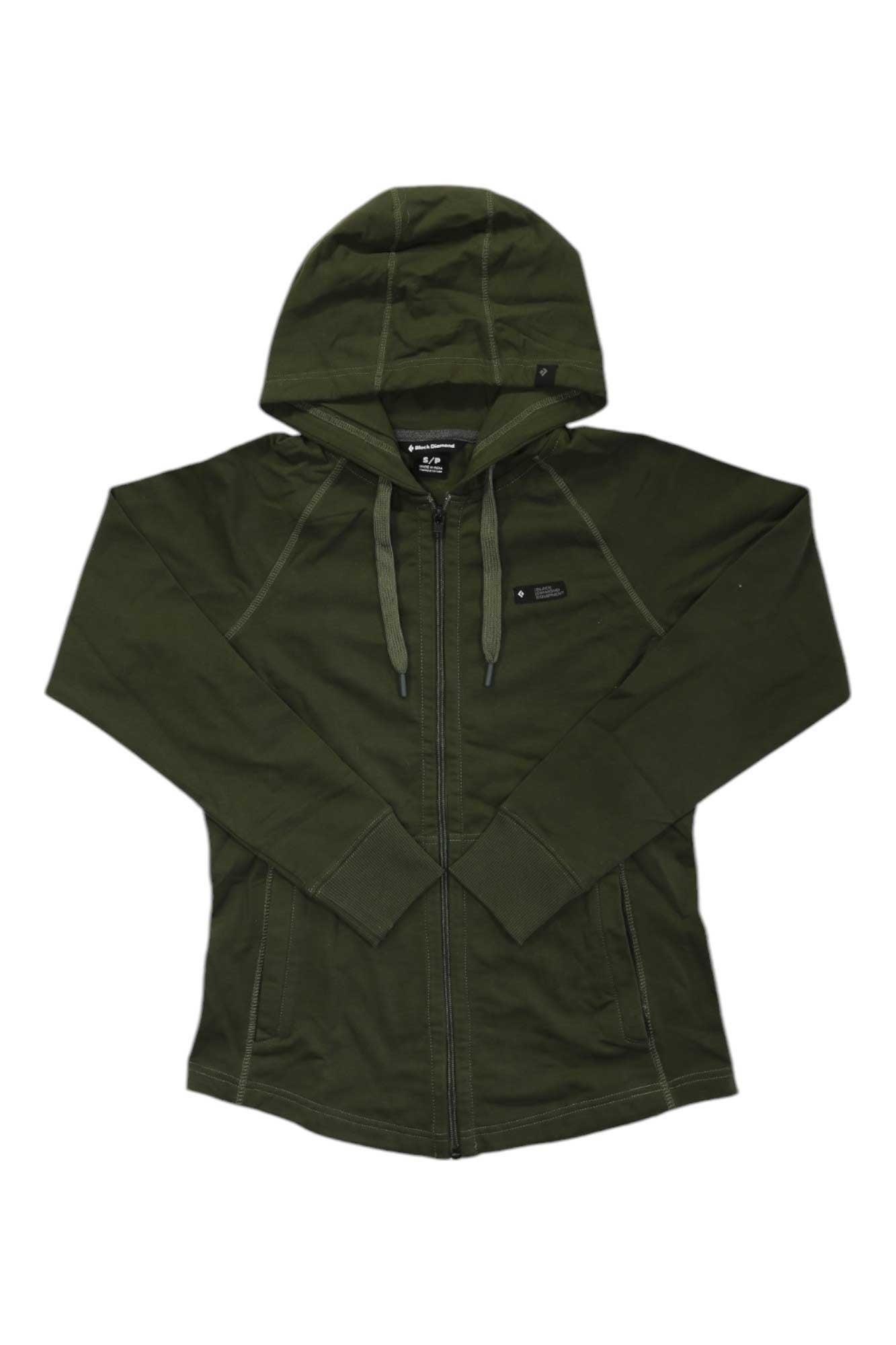 Black Diamond Womens Rise and Climb Full Zip Hoody Black Diamond