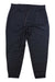 Men's dark heather black sweatpants with drawstring waist and cuffed ankles