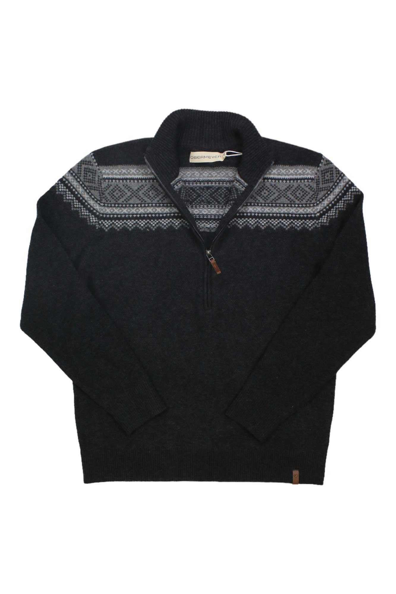 Obermeyer Mens Redwood 1/2 Zip Sweater Obermeyer