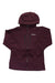 Simms Freestone jacket with hood, mulberry color, full front zipper and Simms logo