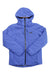 Juniors' hooded jacket, blue with black front zip and HH logo