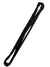 Gear Tie Mega Twist tie in dark black, two long loops bundled together