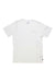 Men's off-white organic crewneck T-shirt with chest pocket