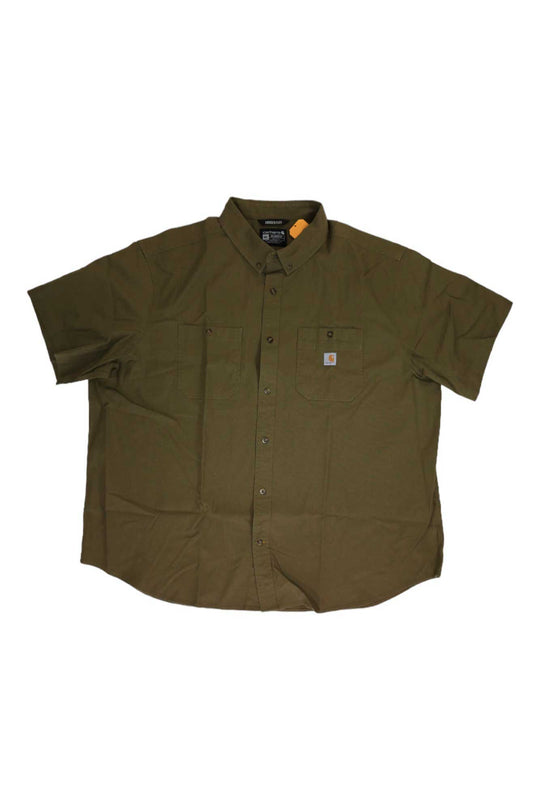 Carhartt Mens Rugged Flex Rigby SS Work Shirt Carhartt
