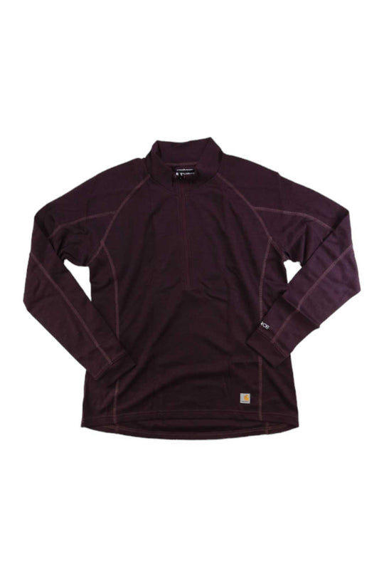 Carhartt Womens Base Force Heavyweight Poly-Wool Quarter-Zip Carhartt