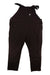 Carhartt canvas bib overalls in dark brown, loose fit with front bib pocket