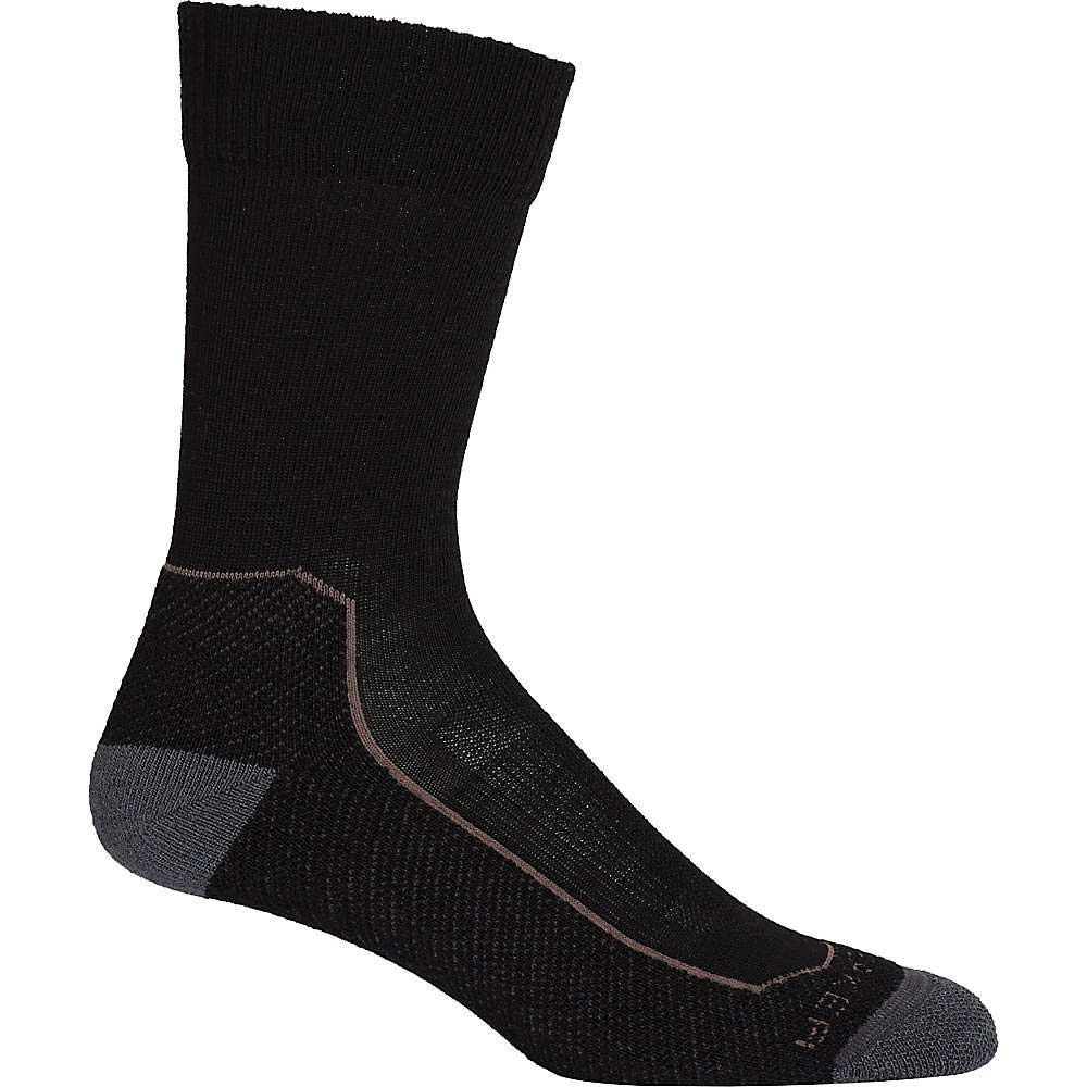 Icebreaker Mens Hike+ Light Crew Sock Icebreaker