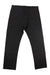 The Filson Men's Dry Tin 5 Pocket Pant in black, made from abrasion-resistant cotton, is shown flat on a white background with visible pockets, waistband, and belt loops—durable and stylish outdoor workwear.