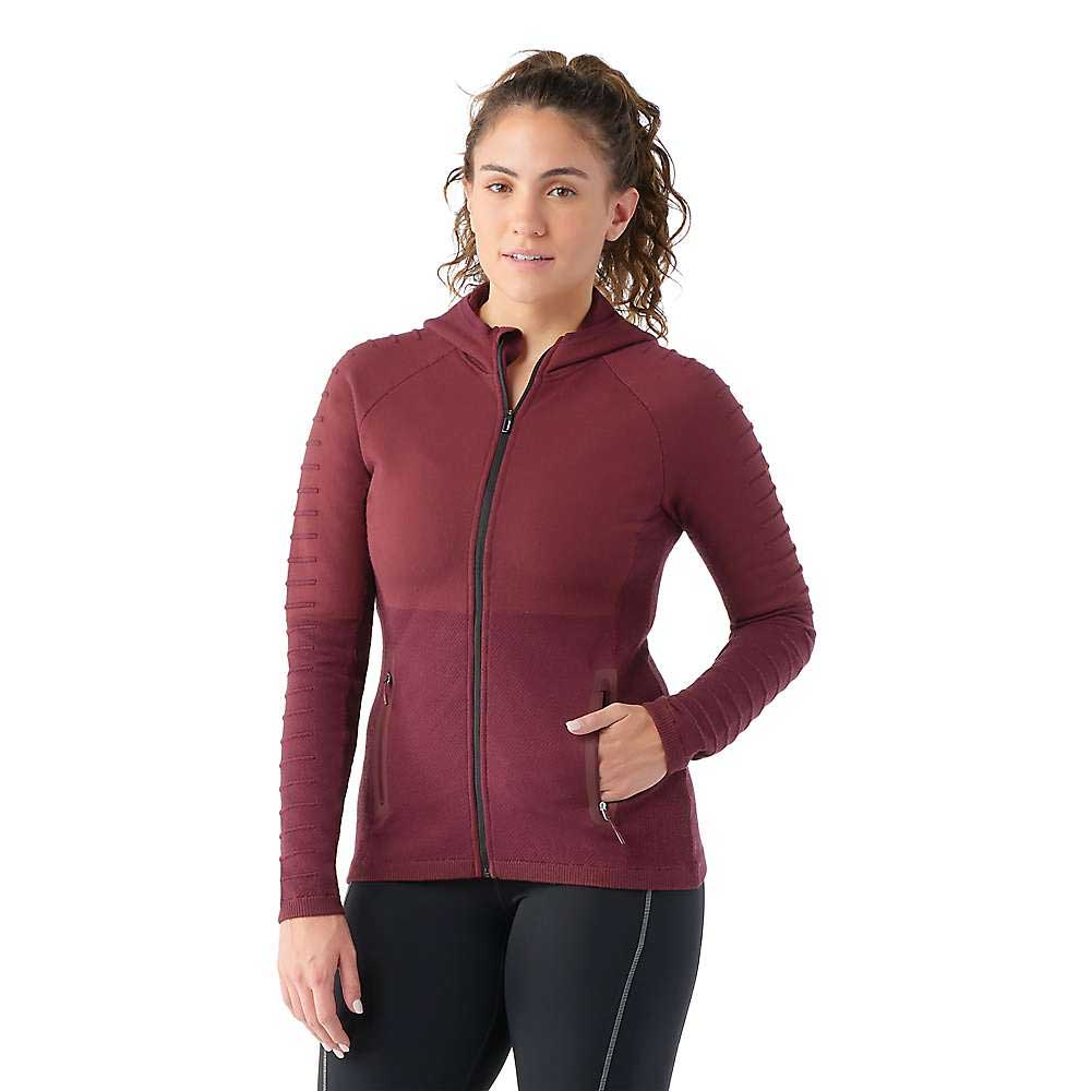 Smartwool Womens Intraknit Merino Fleece Full Zip Hoodie Smartwool