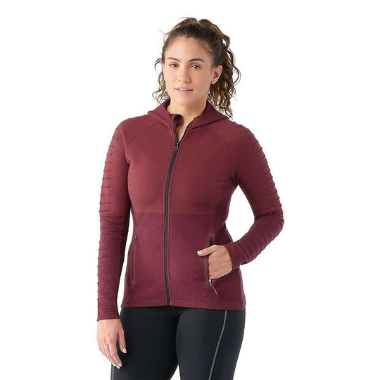 Smartwool Womens Intraknit Merino Fleece Full Zip Hoodie Smartwool