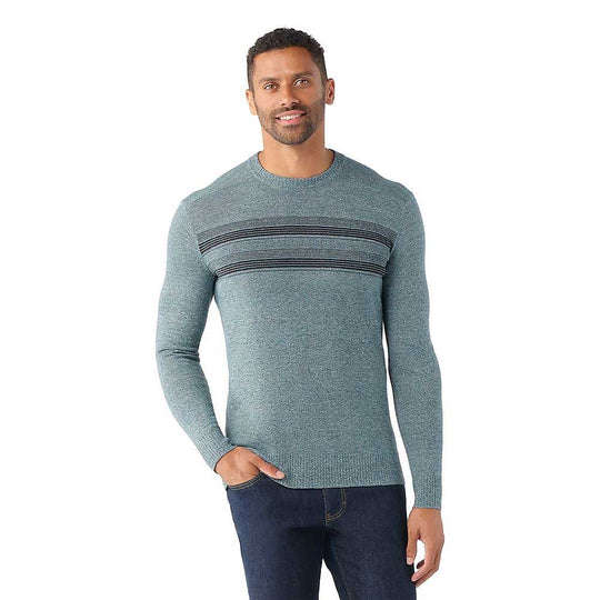 Smartwool Mens Sparwood Stripe Crew Sweater Smartwool
