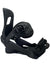 The Nitro Mens Rambler Binding is a black snowboard binding made from recycled plastic, featuring adjustable ankle/toe straps, highback support, and a textured footbed—perfect for beginners to secure boots to their board.