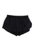 Craft Sportswear Men's Pro Hypervent Split Short in black, featuring a wide elastic waistband and moisture-wicking fabric, is displayed laid flat on a white background.