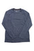 The SAXX Men's Roast Master Midweight Baselayer LS Crew in solid slate blue is a long-sleeve, crew neck shirt laid flat on a white background. Its lightweight fabric offers comfort and excellent moisture-wicking for active or daily wear.