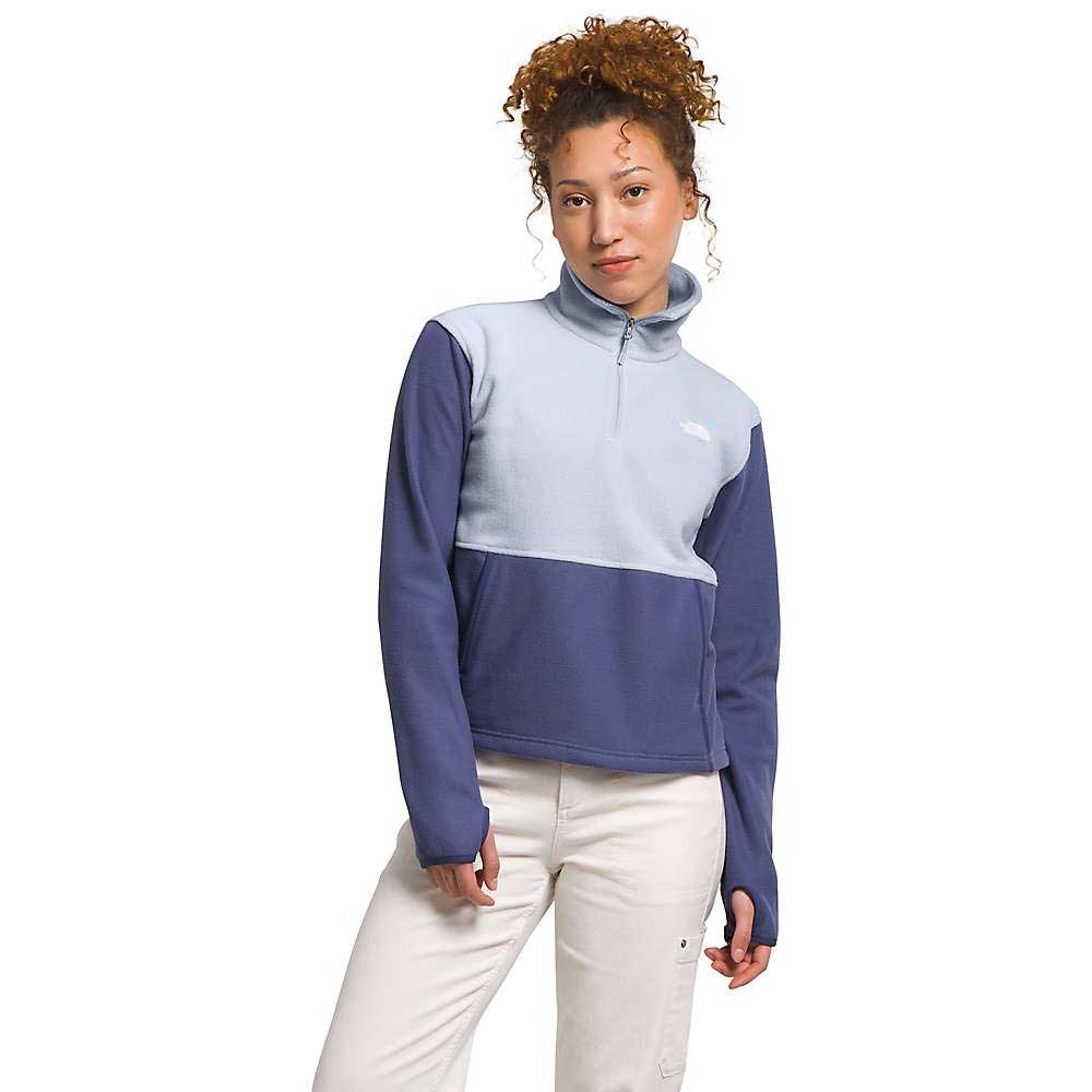 The North Face Womens Alpine Polartec 100 1/4 Zip Cowl Top The North Face