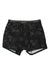 Men's boxer briefs in dark camo, black elastic waistband with SIMMS branding