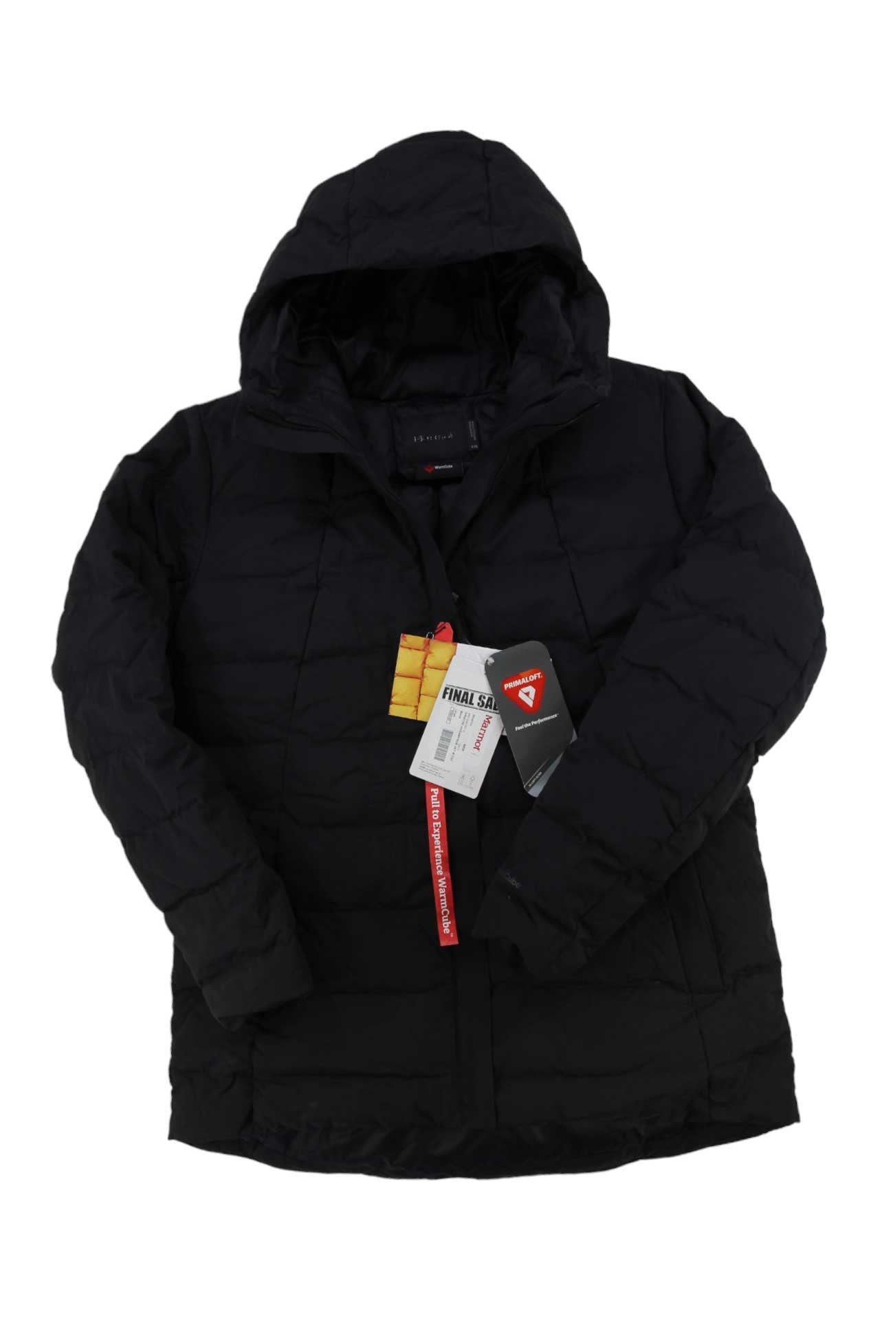 Women's WarmCube Havenmeyer puffer jacket with hood, black