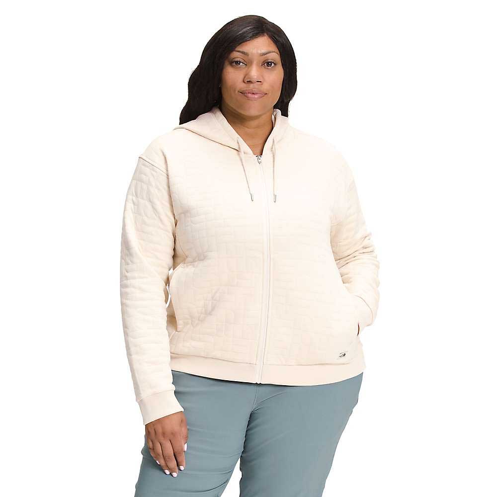 The North Face Womens Plus Longs Peak Quilted Full Zip Hoodie The North Face