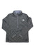 The North Face Womens Canyonlands 1/4 Zip Top is a heather gray, long-sleeve fleece pullover with a stand-up collar, light gray zipper and inner collar, plus a white The North Face logo on the left chest—ideal for outdoor adventures.