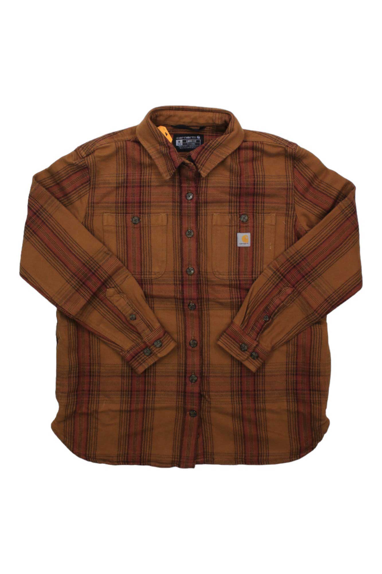 Carhartt Womens Loose Fit Heavyweight Twill Overshirt Carhartt
