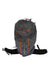 The Mystery Ranch Womens Scree 33 Backpack, a 33L gray hiking pack with orange accents and visible straps, features the brand name on the front and is shown against a white background.