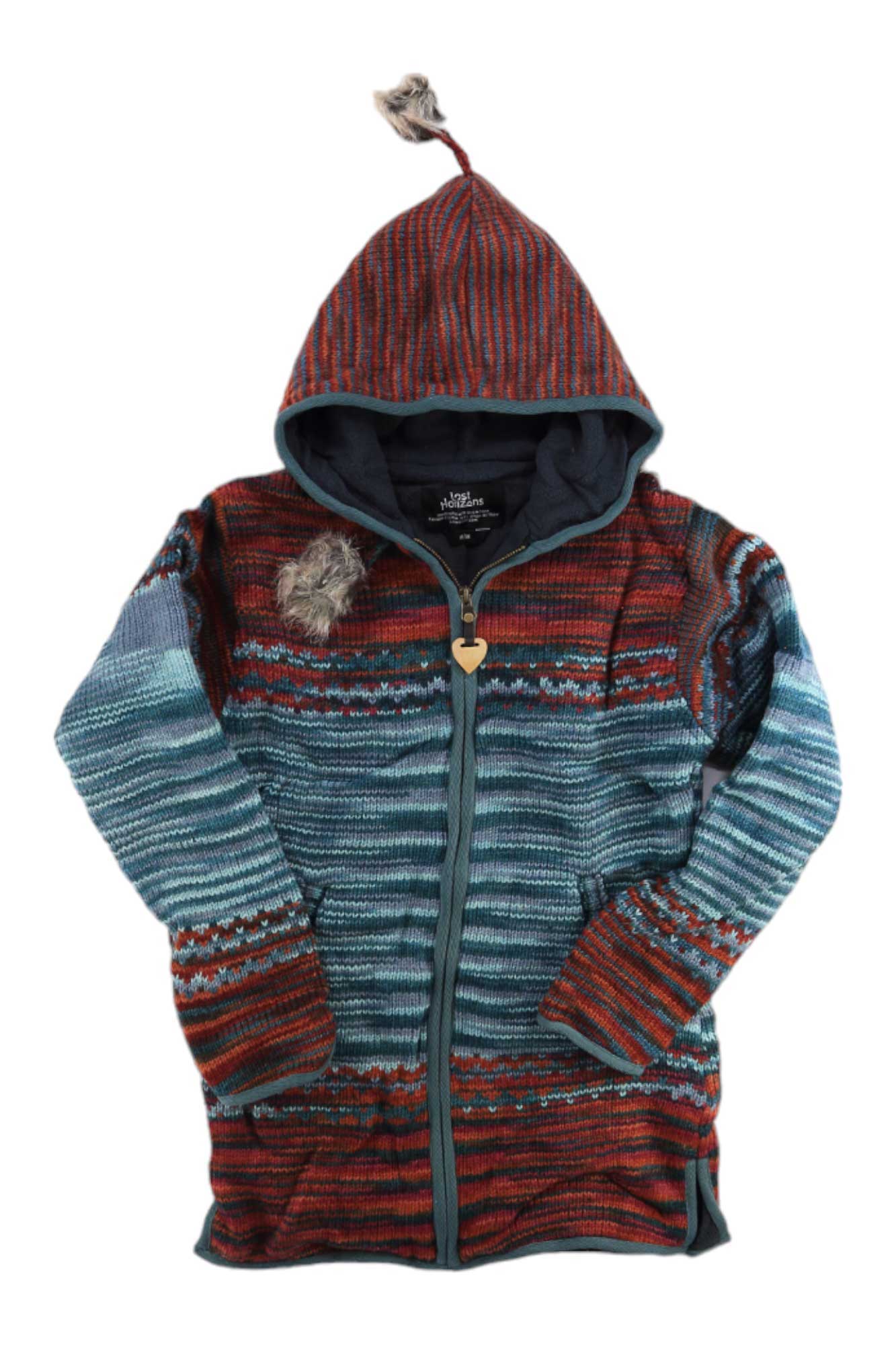 Lost Horizons Womens Yoko Fleece Lined Sweater Lost Horizons