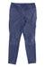 The REI Girls Mountainmaker Jogger Tights are blue joggers shown flat on a white background, highlighting the back with pockets and stitching—ideal for kids’ activewear or outdoor leggings.
