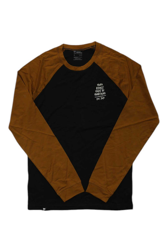 Mons Royale Mens Icon Raglan Top Mons Royale