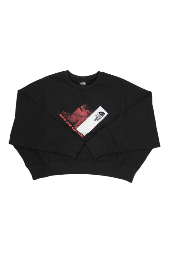 The North Face Womens Recycled Climb Graphic Crew The North Face