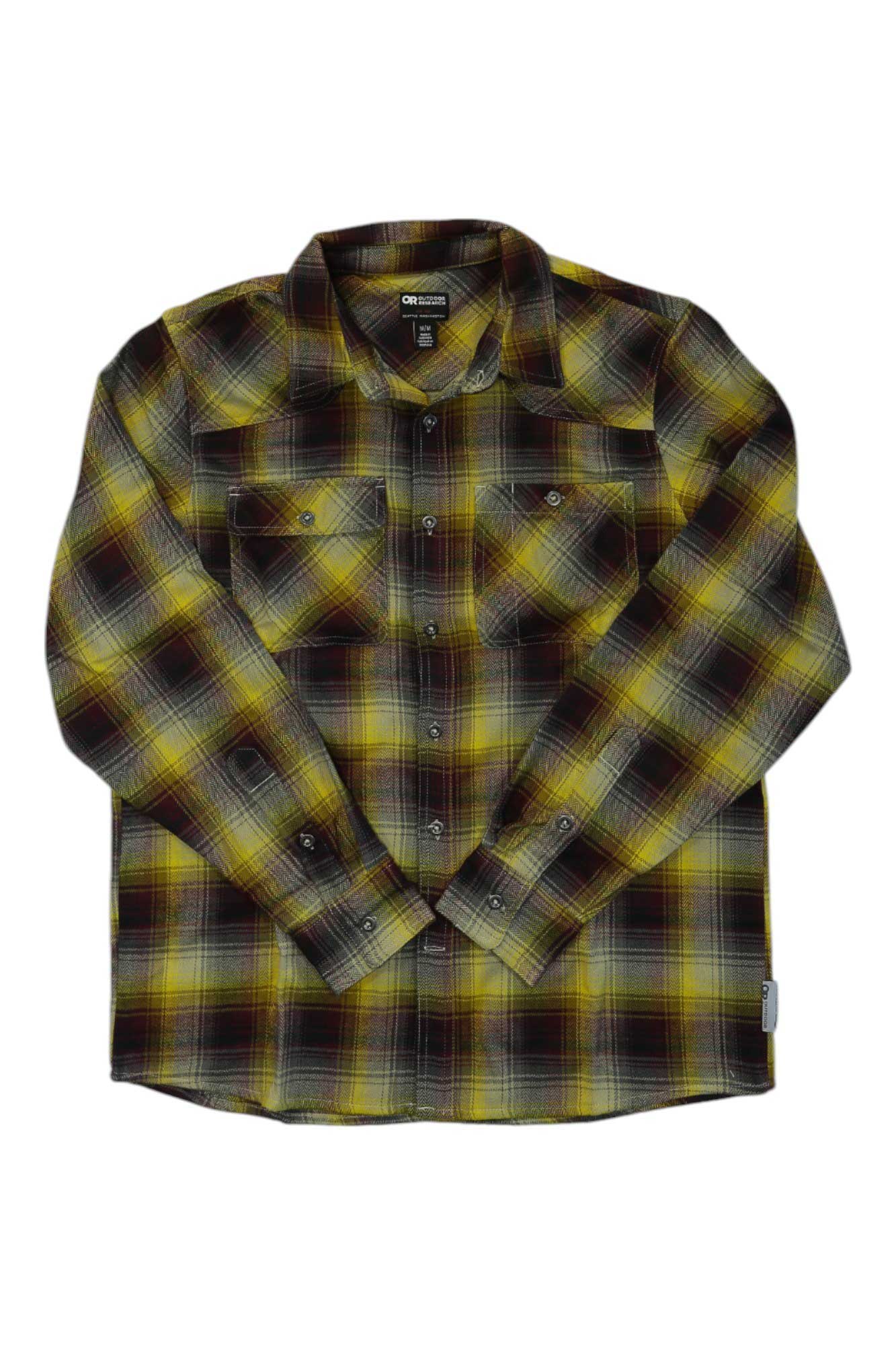 Outdoor Research Mens Feedback Flannel Shirt Outdoor Research