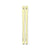 The Fischer Ranger 84 Ski - 2024 is shown in cream with subtle blue logos near the tips on a white background, featuring a minimalistic design—perfect for on-piste and all-mountain skiing.