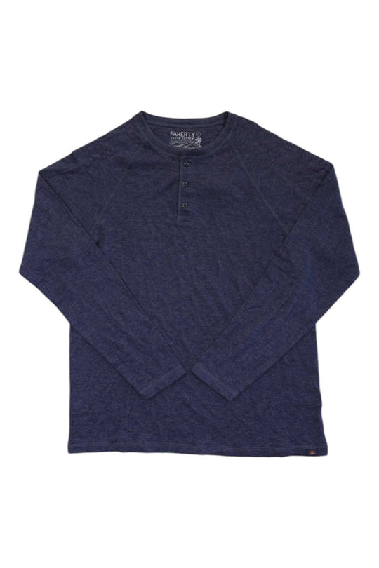 Faherty Mens Cloud LS Henley Faherty