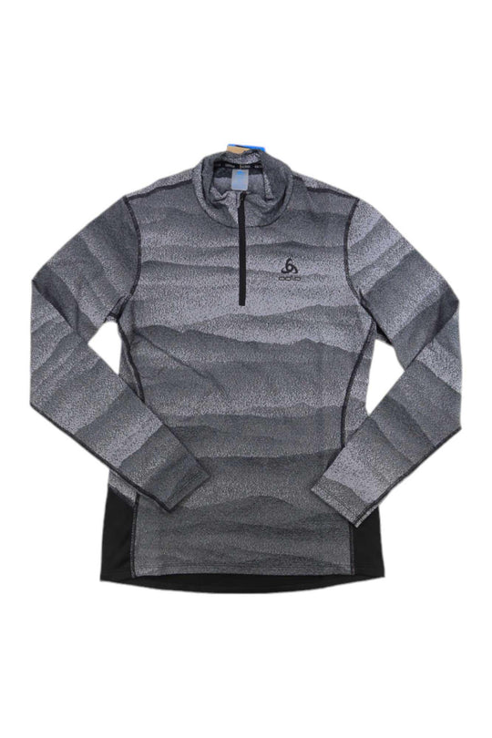 Odlo Women's Whistler Eco Turtle Neck Half Zip BL LS Top Odlo