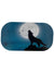 A wolf howls on a rock under a full moon with birds in the night sky—an eye-catching design for the eco-friendly GoggleSoc Protective Goggle Cover.