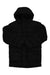 The Marmot Mens WarmCube GORE-TEX Golden Mantle Jacket is a black, hooded puffer with long sleeves and two large front pockets, featuring 700 fill down insulation and moisture protection for reliable cold weather comfort.
