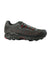 La Sportiva Wildcat running shoe with dark gray knit mesh and red-black lace detail