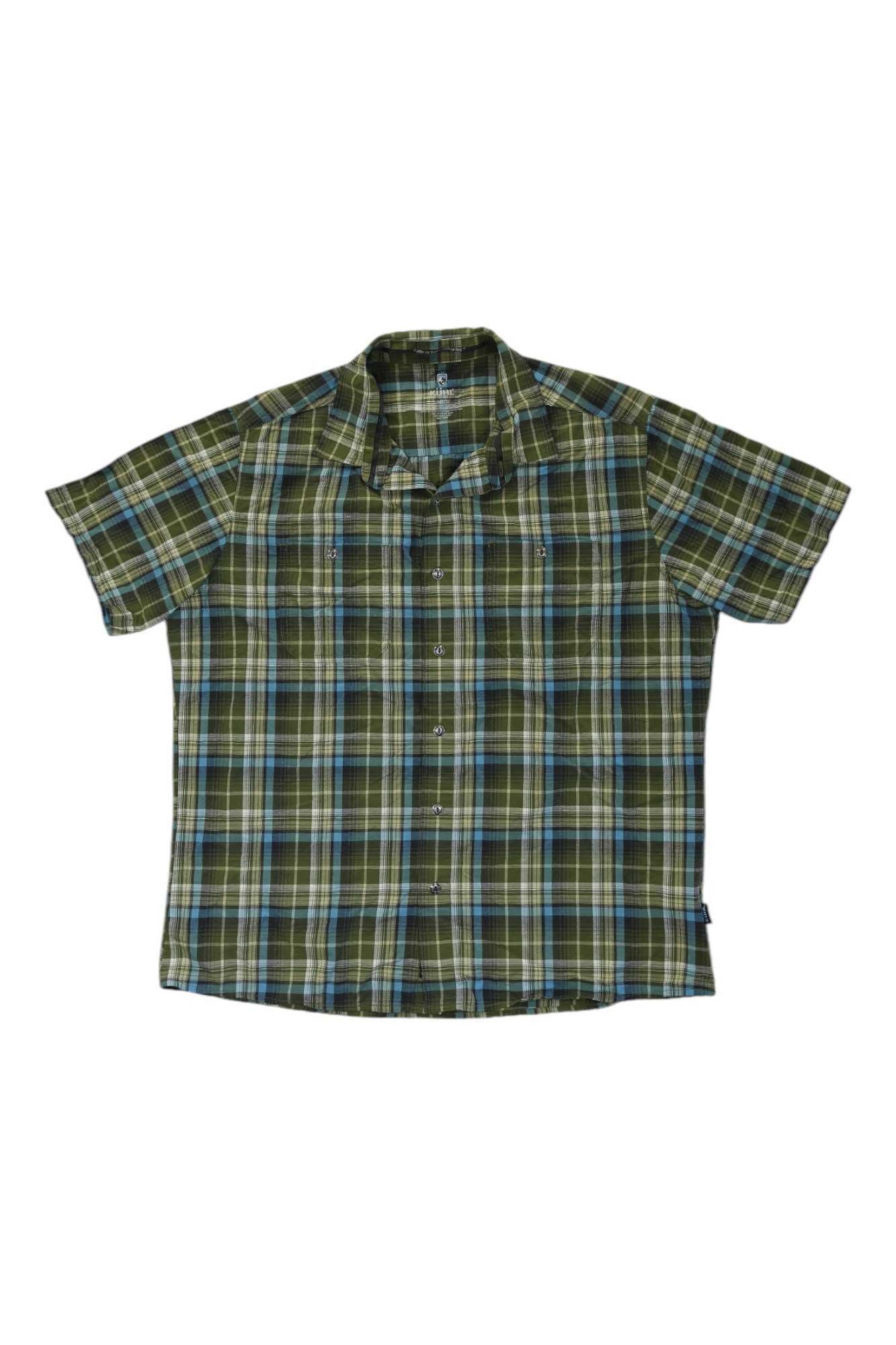 Kuhl Mens Eluxur Short Sleeve Button Down Kuhl