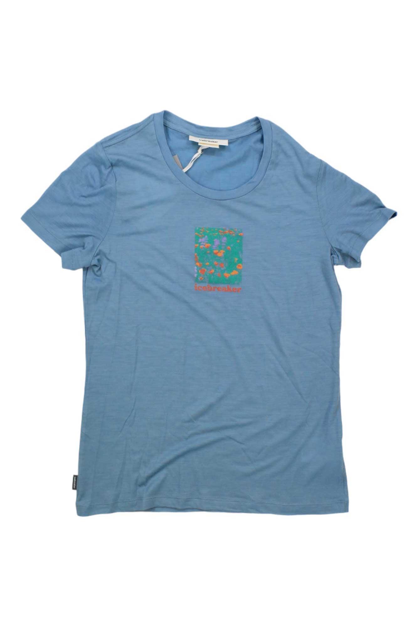 Icebreaker Womens Tech Lite II SS Tee - Wildflower Bloom Icebreaker