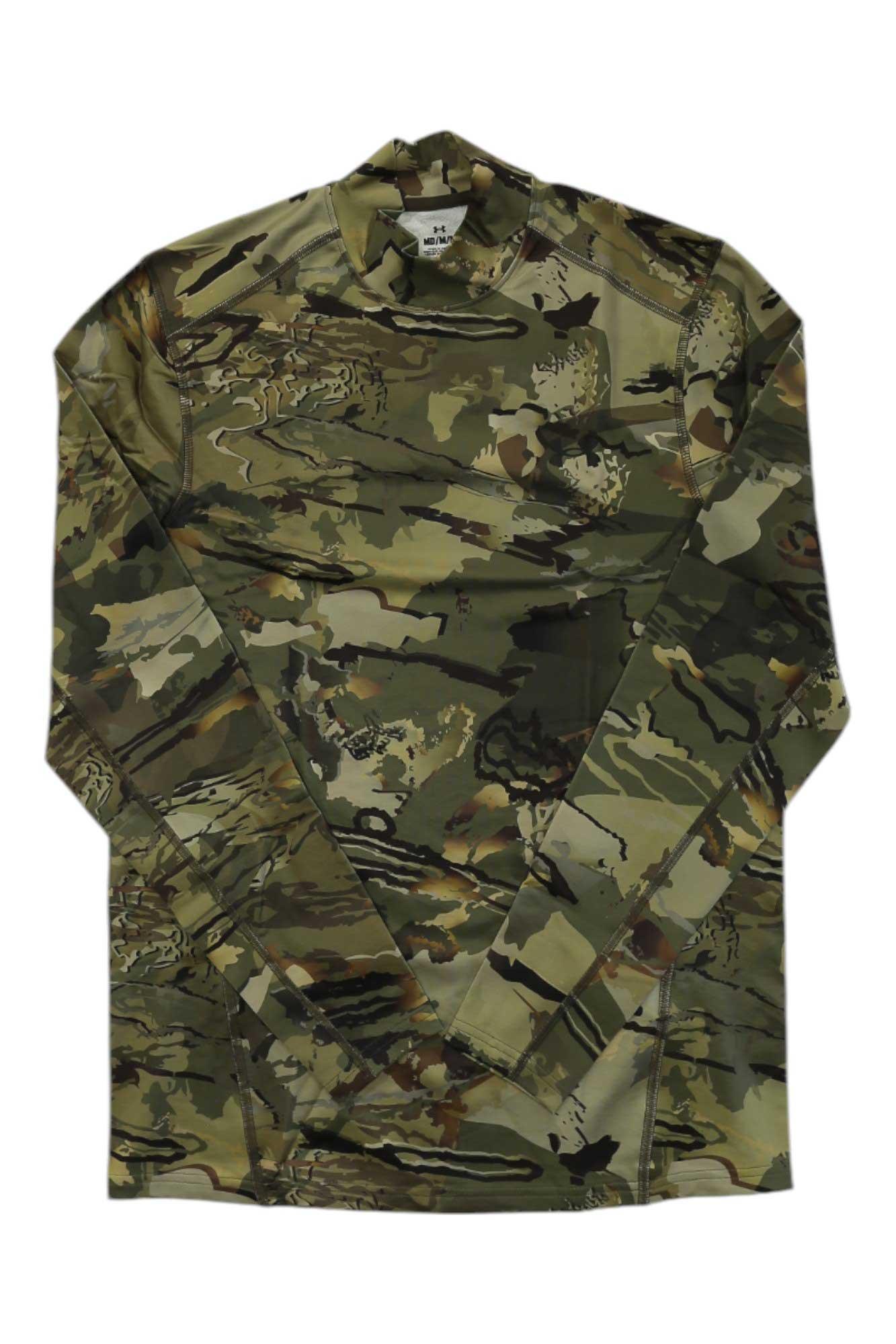 Under Armour Mens Camo CGI Mock Top Under Armour