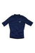 Men's cycling jersey: dark navy short-sleeve half-zip with logo
